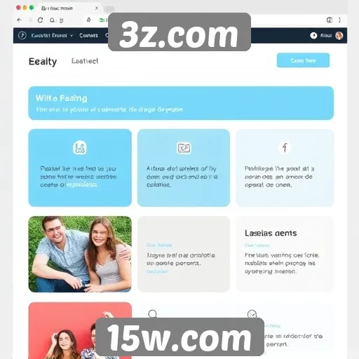 Avaliação da interface do usuário em 3z.com